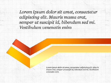 Refraksi Melalui Diagram Prisma, Templat PowerPoint, 03848, Bentuk — PoweredTemplate.com
