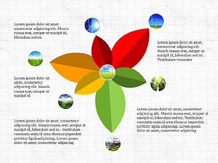플랫 디자인의 크리에이티브 스테이지 모양, 슬라이드 3, 03849, 모양 — PoweredTemplate.com