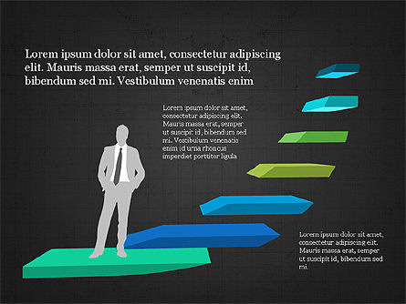 Concepto de Presentación de Liderazgo, Diapositiva 9, 03850, Plantillas de presentación — PoweredTemplate.com
