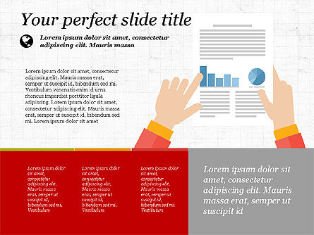 Modèle de présentation illustratif, Diapositive 2, 03851, Modèles de présentations — PoweredTemplate.com