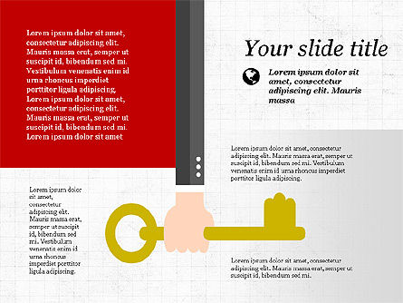 Modèle de présentation illustratif, Diapositive 4, 03851, Modèles de présentations — PoweredTemplate.com