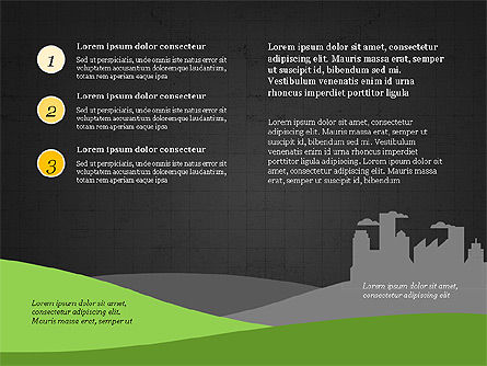 Zonnige dag infographic template, Dia 12, 03853, Infographics — PoweredTemplate.com