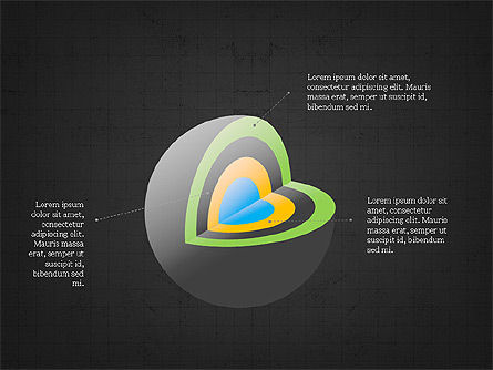Sphere tijdlijn en cirkels, Dia 11, 03854, Figuren — PoweredTemplate.com