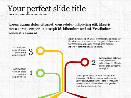 Sankey style flow diagram scheme, Diapositive 4, 03857, Schémas de procédés — PoweredTemplate.com
