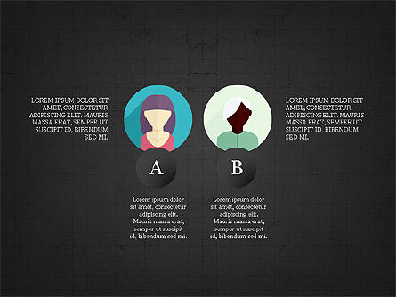 Orang Dan Diagram Proses, Slide 12, 03858, Diagram Panggung — PoweredTemplate.com