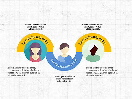 Diagramas de Personas y Procesos, Diapositiva 2, 03858, Diagramas de la etapa — PoweredTemplate.com