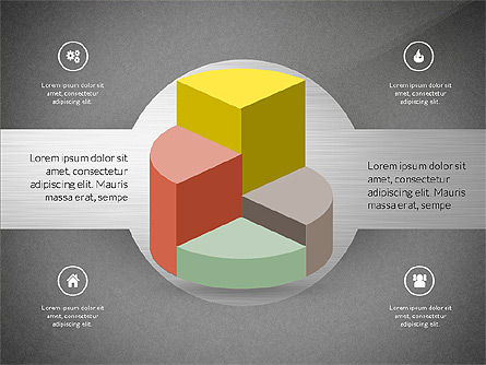 Three Dimensional Shapes, Slide 11, 03859, Shapes — PoweredTemplate.com