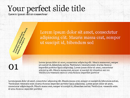 Rapport d'infographie des options, Diapositive 2, 03860, Schémas d'étapes — PoweredTemplate.com