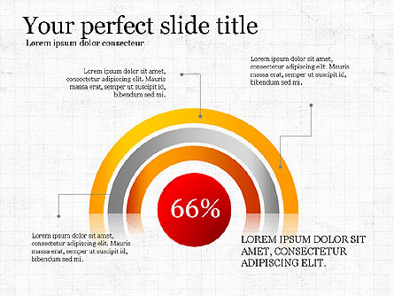 Opciones Infografía Informe, Diapositiva 4, 03860, Diagramas de la etapa — PoweredTemplate.com