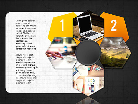 Fotos y Etapas de las Formas, Diapositiva 14, 03861, Diagramas de la etapa — PoweredTemplate.com