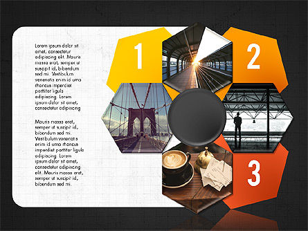 Shapes Photos and Stages, Slide 15, 03861, Stage Diagrams — PoweredTemplate.com