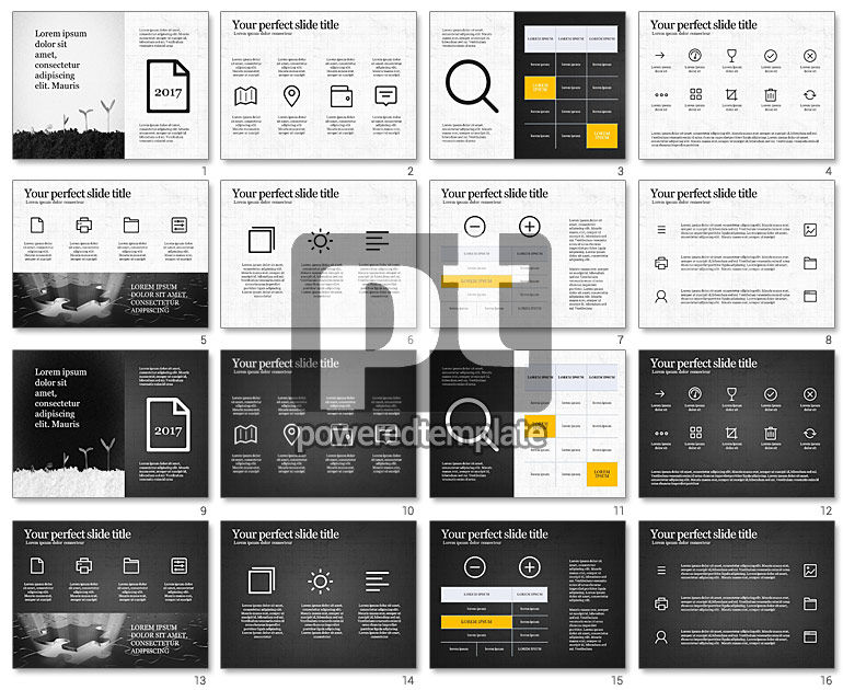 Thin Lines Presentation Template