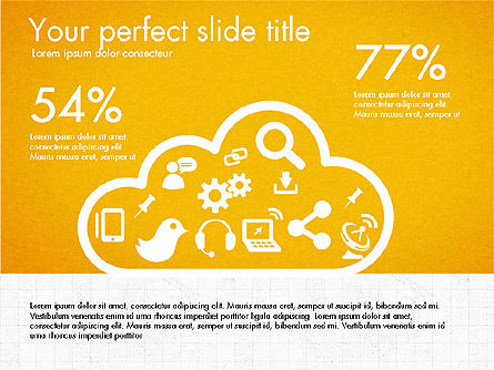 Concept d'infographie marketing, Diapositive 2, 03865, Modèles de présentations — PoweredTemplate.com