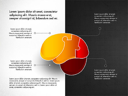 Collectie Infographic vormen, Dia 4, 03872, Infographics — PoweredTemplate.com