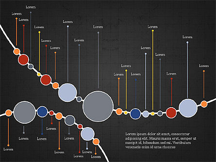 Modello di presentazione Timeline, Slide 15, 03875, Timelines & Calendars — PoweredTemplate.com