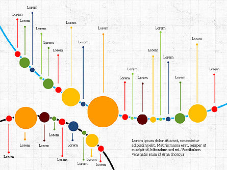 Modello di presentazione Timeline, Slide 7, 03875, Timelines & Calendars — PoweredTemplate.com
