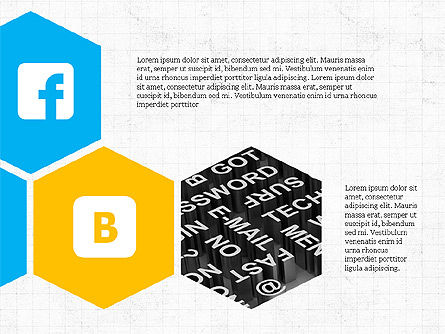 Concepto de presentación de redes sociales, Diapositiva 4, 03877, Plantillas de presentación — PoweredTemplate.com