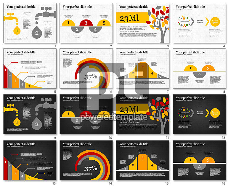 Bewusste Verbrauchsdarstellung infografisch