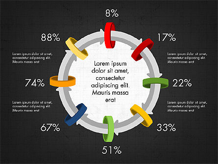 Toboggan infographique plate-forme, Diapositive 15, 03880, Infographies — PoweredTemplate.com