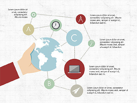 Toboggan infographique plate-forme, Diapositive 5, 03880, Infographies — PoweredTemplate.com