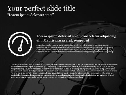 유행 얇은 라인 프리젠 테이션 템플릿, 슬라이드 11, 03882, 프레젠테이션 템플릿 — PoweredTemplate.com