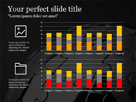 Trendy linee sottili modello di presentazione, Slide 16, 03882, Modelli Presentazione — PoweredTemplate.com