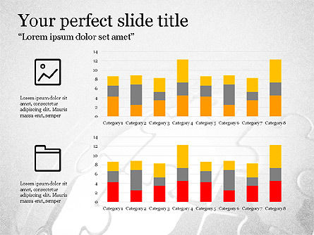 Trendy linee sottili modello di presentazione, Slide 8, 03882, Modelli Presentazione — PoweredTemplate.com
