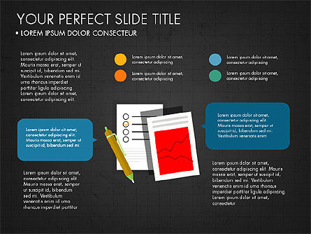 Illustrative Project Presentation Template, Slide 10, 03884, Presentation Templates — PoweredTemplate.com
