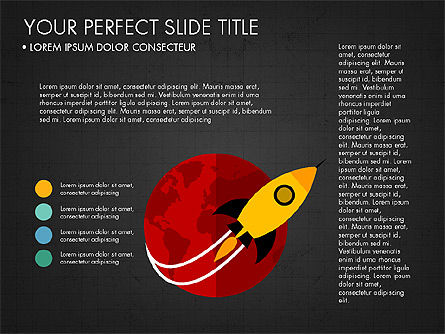 Illustrative Project Presentation Template, Slide 11, 03884, Presentation Templates — PoweredTemplate.com