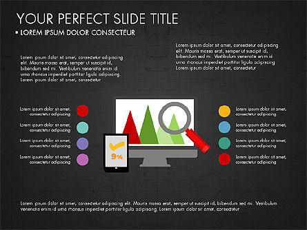 Illustrative Project Presentation Template, Slide 13, 03884, Presentation Templates — PoweredTemplate.com