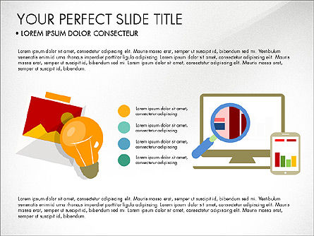 Illustrative Project Presentation Template, Slide 6, 03884, Presentation Templates — PoweredTemplate.com