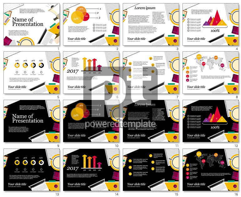 Marketing pitchpresentatie template