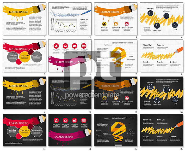 Template Presentasi Layanan Kreatif