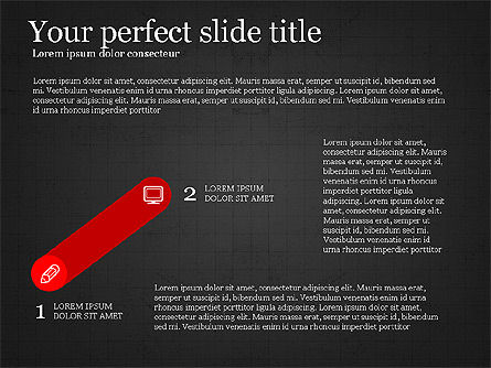 Step by Step Presentation Concept, Slide 10, 03887, Process Diagrams — PoweredTemplate.com