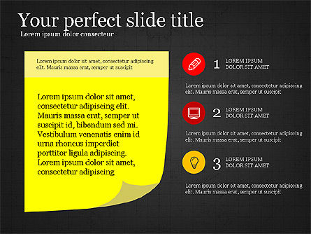 Step by Step Presentation Concept, Slide 16, 03887, Process Diagrams — PoweredTemplate.com