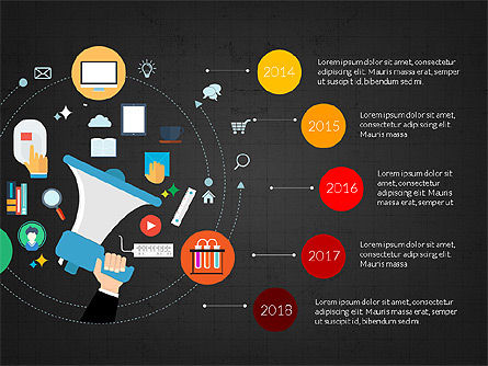 Scienza e presentazione concetto di marketing, Slide 9, 03893, Modelli Presentazione — PoweredTemplate.com