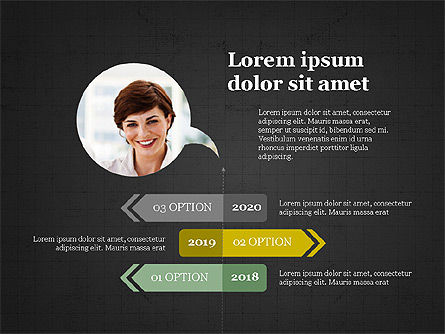 Opciones de Diapositivas, Diapositiva 14, 03896, Diagramas de proceso — PoweredTemplate.com