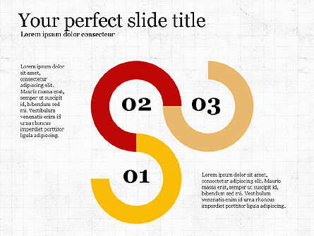 Options slides deck, Diapositive 3, 03896, Schémas de procédés — PoweredTemplate.com