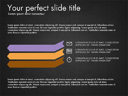 Business Presentation with Flat Design Shapes, Slide 15, 03897, Shapes — PoweredTemplate.com