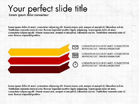 Presentación del negocio con formas planas del diseño, Diapositiva 7, 03897, Formas — PoweredTemplate.com