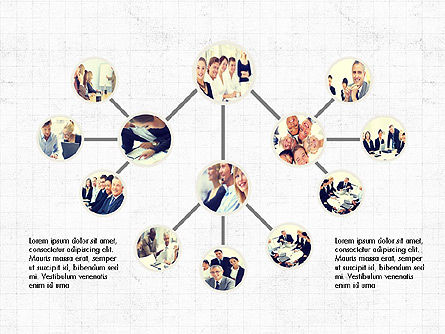 Organigrammi ponte collezione di diapositive, Slide 2, 03907, Grafici Organizzativi — PoweredTemplate.com