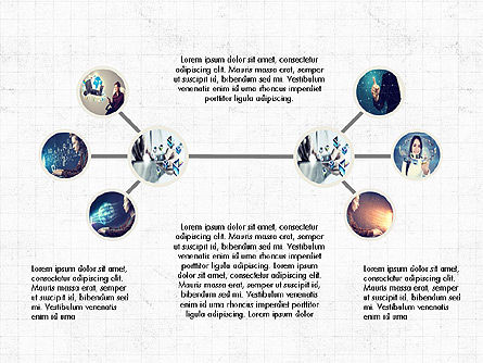 Tableau de présentation des tableaux d'organisation organique, Diapositive 3, 03907, Graphiques organisationnels — PoweredTemplate.com