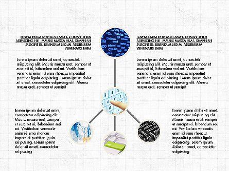 Organigrammi ponte collezione di diapositive, Slide 6, 03907, Grafici Organizzativi — PoweredTemplate.com