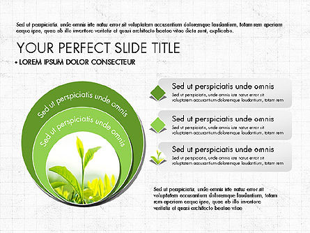 Ecologisch evenwicht presentatiesjabloon, PowerPoint-sjabloon, 03909, Businessmodellen — PoweredTemplate.com