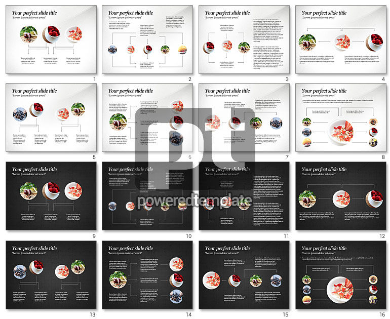 Cooking Ingredients Presentation Concept