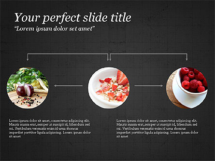 Cooking Ingredients Presentation Concept, Slide 12, 03911, Organizational Charts — PoweredTemplate.com