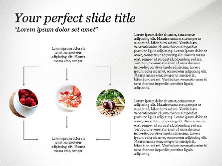Cooking Ingredients Presentation Concept, Slide 3, 03911, Organizational Charts — PoweredTemplate.com
