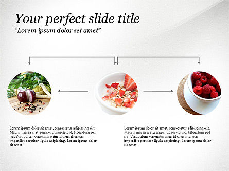 Cooking Ingredients Presentation Concept, Slide 4, 03911, Organizational Charts — PoweredTemplate.com