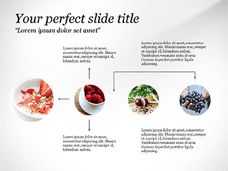 Cooking Ingredients Presentation Concept, Slide 7, 03911, Organizational Charts — PoweredTemplate.com