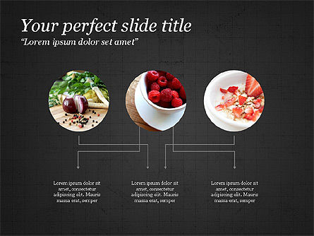 Cooking Ingredients Presentation Concept, Slide 9, 03911, Organizational Charts — PoweredTemplate.com